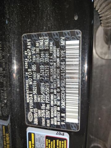 2016 HYUNDAI SANTA FE S - KM8SRDHF9GU141064