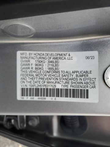 2023 HONDA CIVIC LX #3302761349