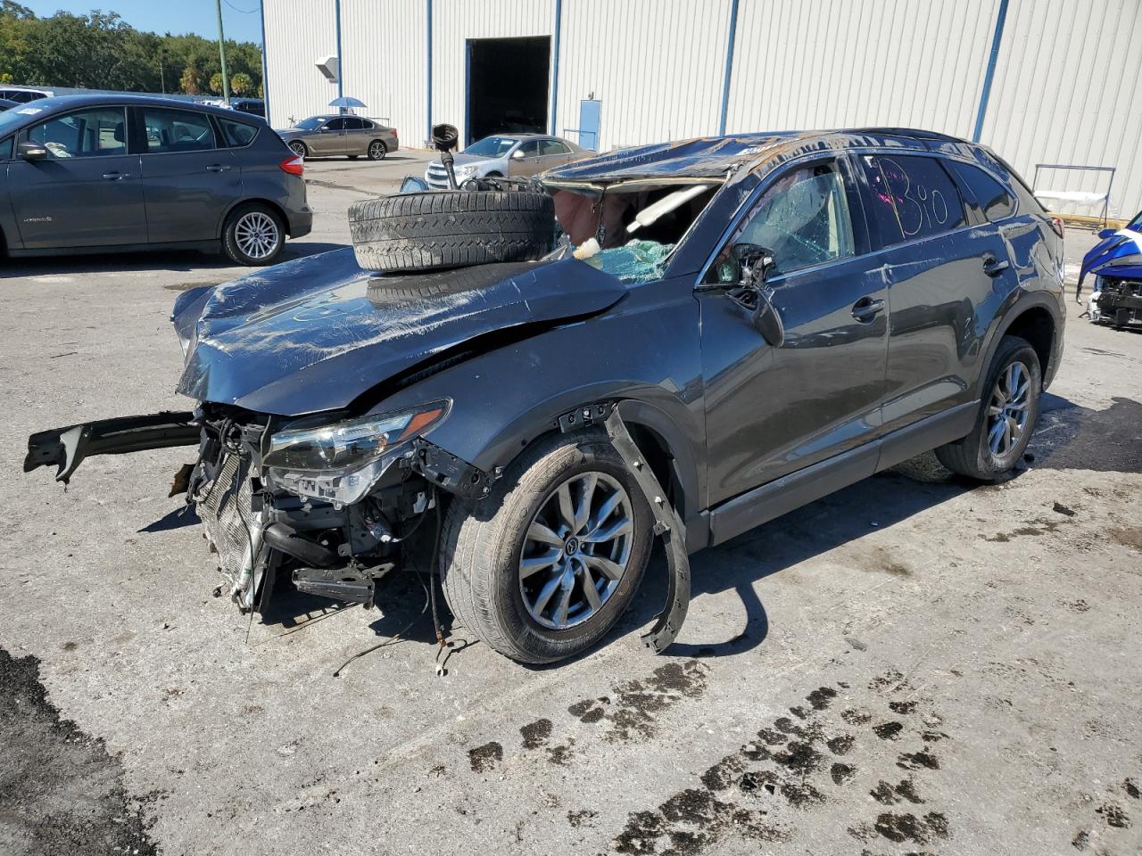 Lot #3309433985 2019 MAZDA CX-9 TOURI