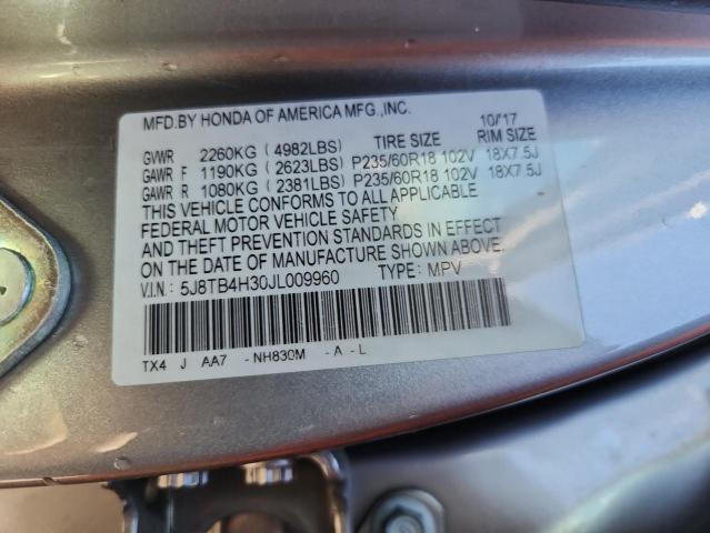 2018 ACURA RDX #3283890417