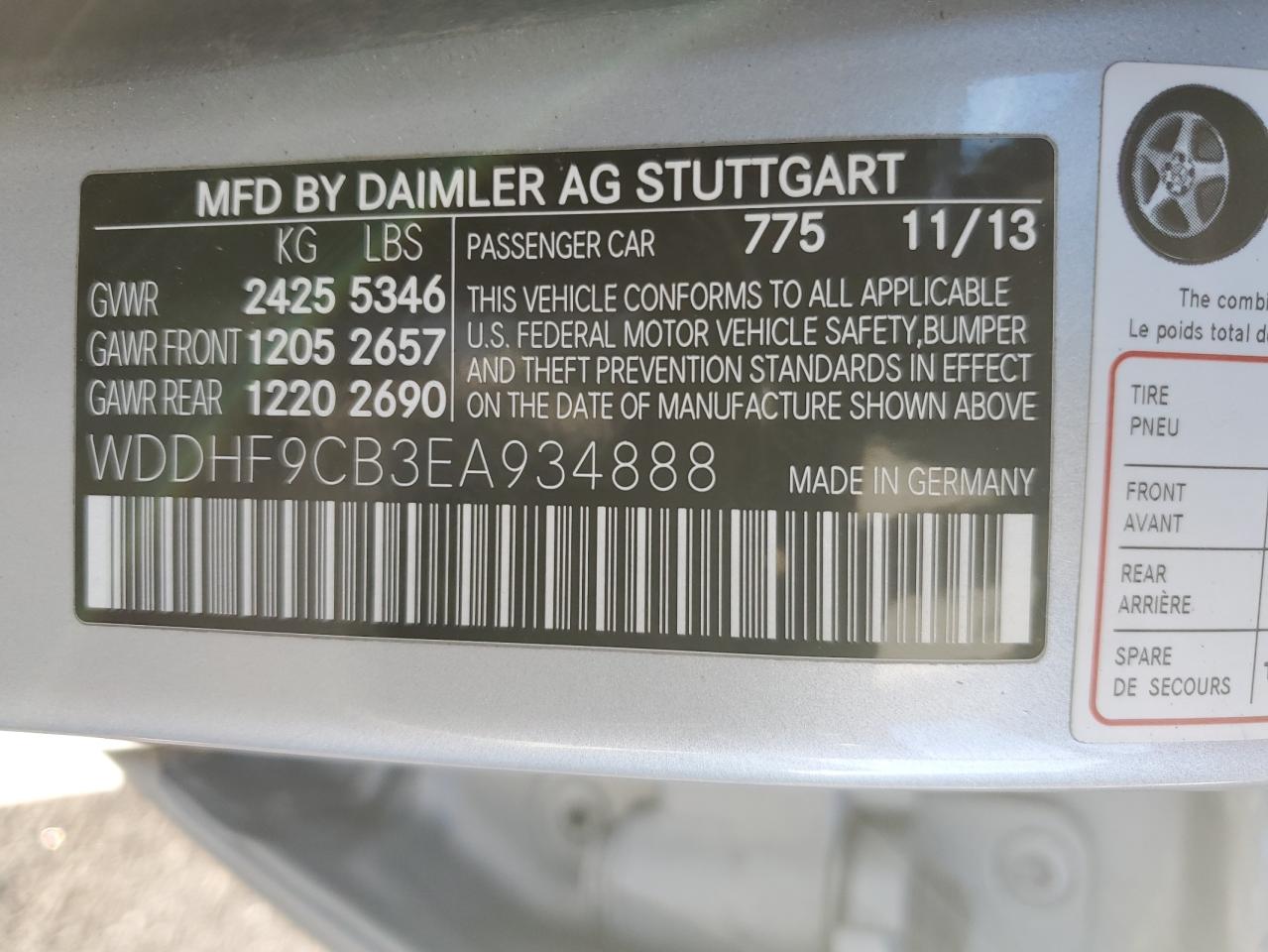 MERCEDES-BENZ E-CLASS 63 AMG