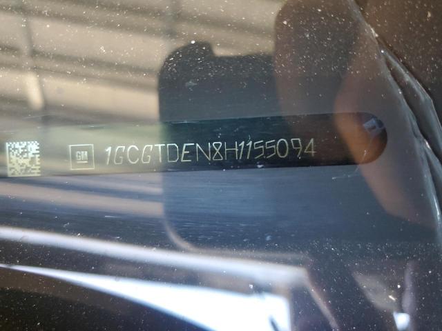 2017 CHEVROLET COLORADO Z - 1GCGTDEN8H1155094