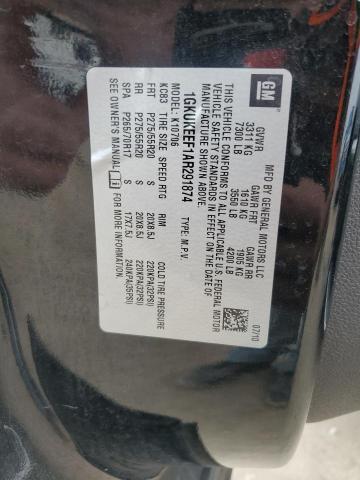 2010 GMC YUKON DENA - 1GKUKEEF1AR291874