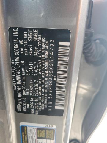 2019 KIA SORENTO L - 5XYPG4A39KG514792