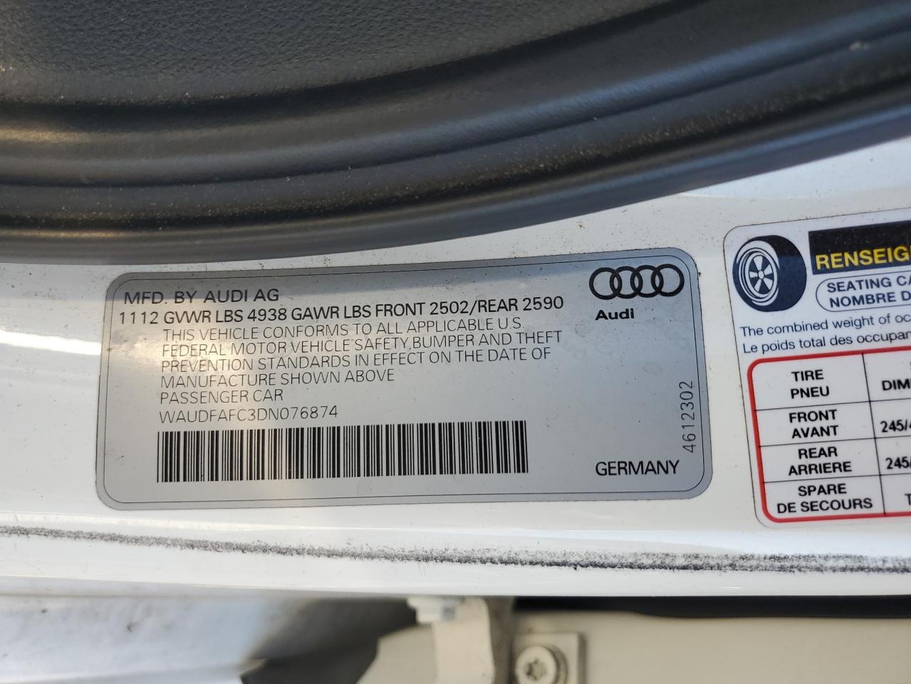 AUDI A6 PREMIUM PLUS