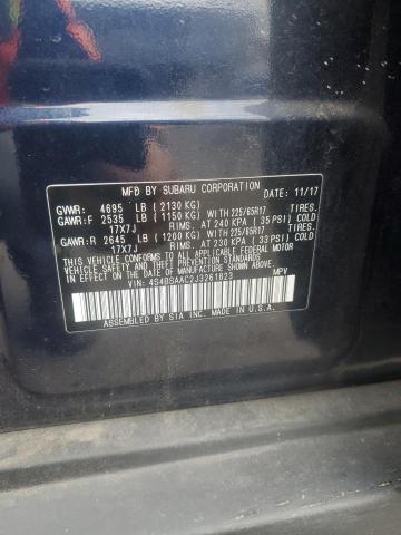 2018 SUBARU OUTBACK 2. - 4S4BSAAC2J3261823