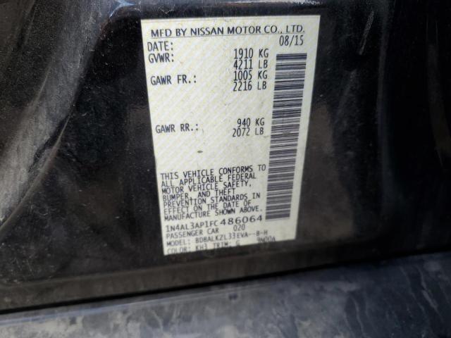 2015 NISSAN ALTIMA 2.5 - 1N4AL3AP1FC486064