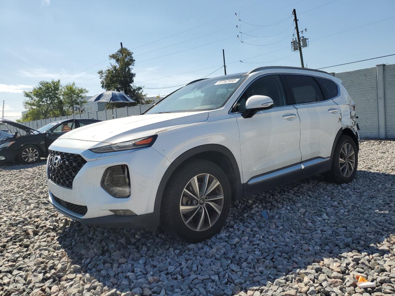 Lot #3315978088 2019 HYUNDAI SANTA FE L