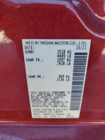 2021 NISSAN ALTIMA SR - 1N4BL4CW7MN416262