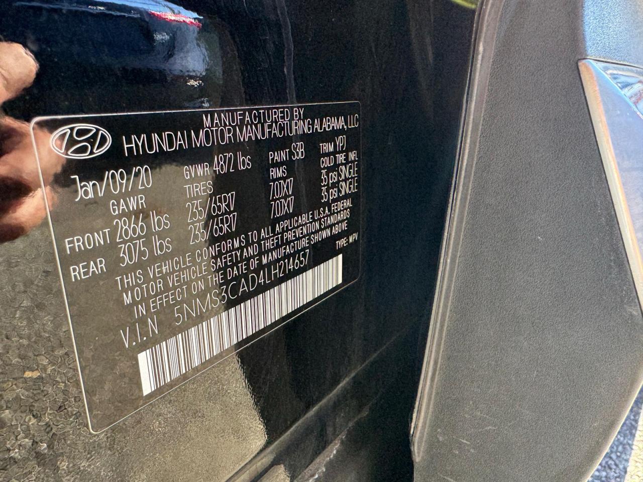 HYUNDAI SANTA FE SEL