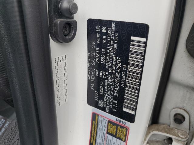 2022 KIA RIO LX - 3KPA24AD0NE438037