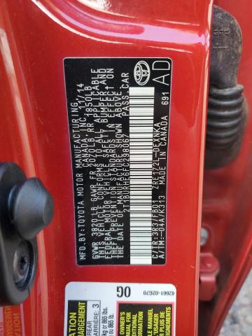 2015 TOYOTA COROLLA L - 2T1BURHE6FC298067