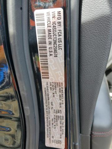 2022 DODGE DURANGO R/ - 1C4SDJCT3NC204578