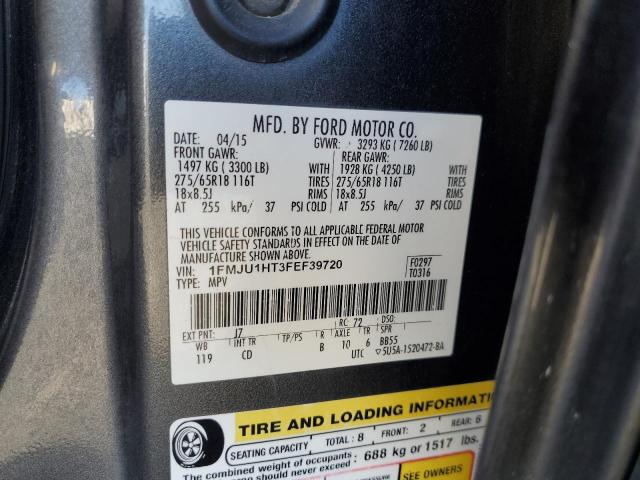 2015 FORD EXPEDITION XLT #3302929663