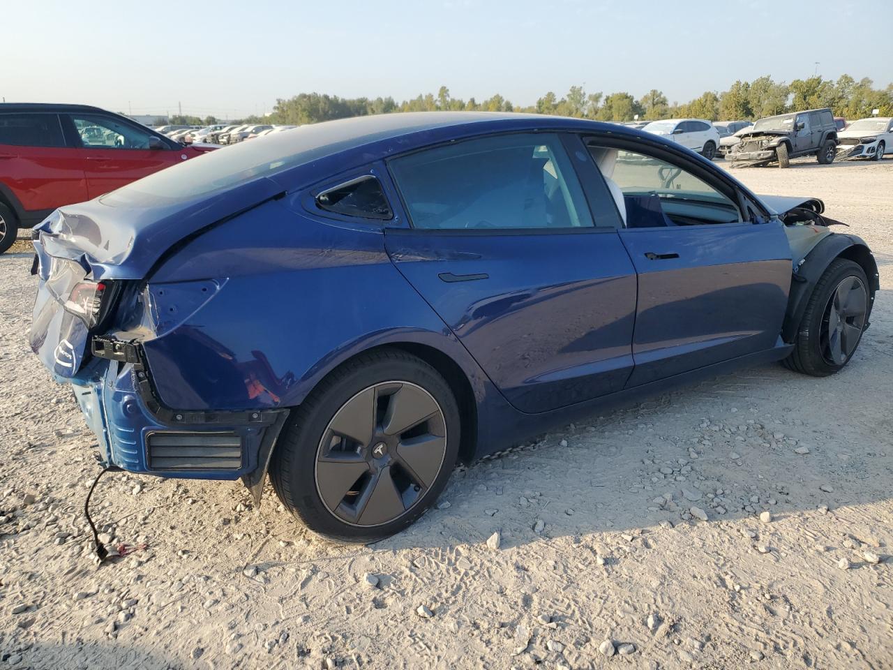 Lot #3318020390 2021 TESLA MODEL 3