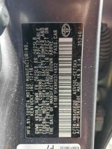 2017 TOYOTA CAMRY LE 4T1BF1FK8HU374832