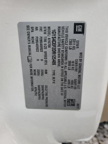 2013 CADILLAC ESCALADE P #3293551430