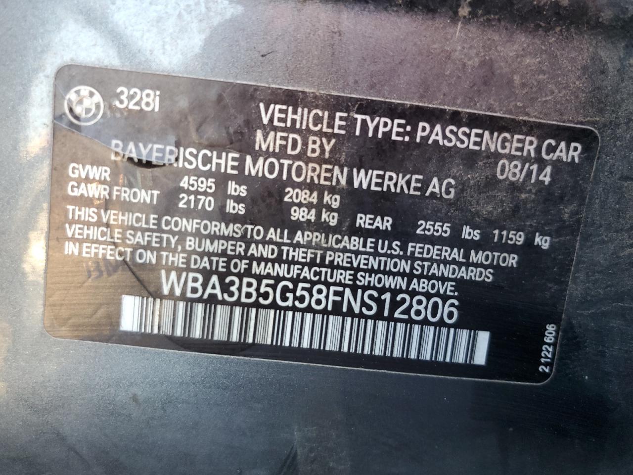 BMW 3 SERIES XI SULEV