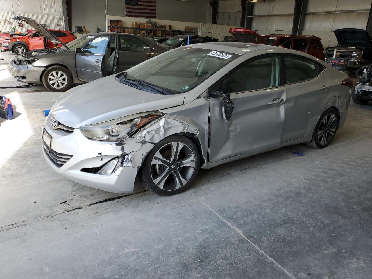 Lot #3302713027 2014 HYUNDAI ELANTRA SE