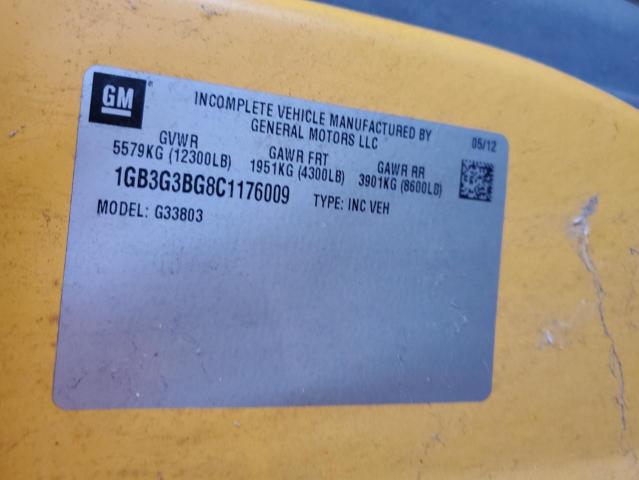 2012 CHEVROLET MINOTOUR G3500 #3271587400