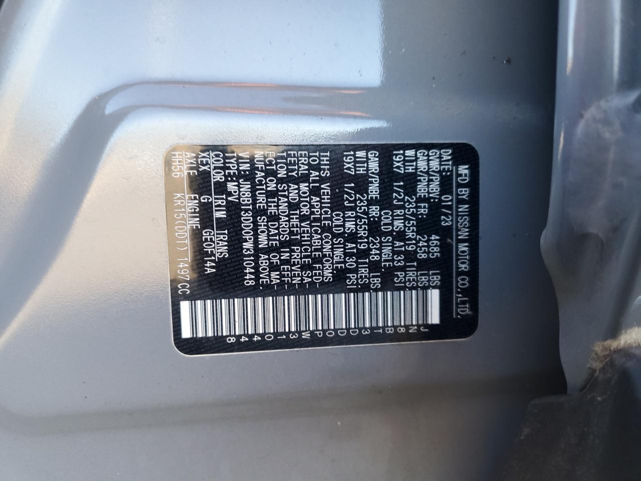 NISSAN ROGUE PLATINUM