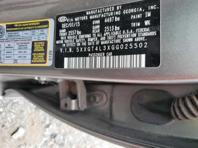 2016 KIA OPTIMA LX 5XXGT4L3XGG025502