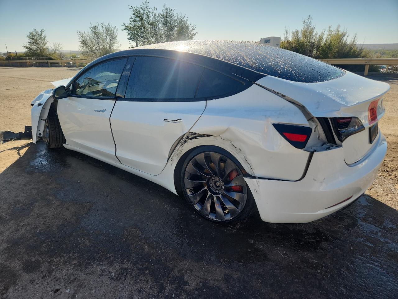 Lot #3311504243 2020 TESLA MODEL 3