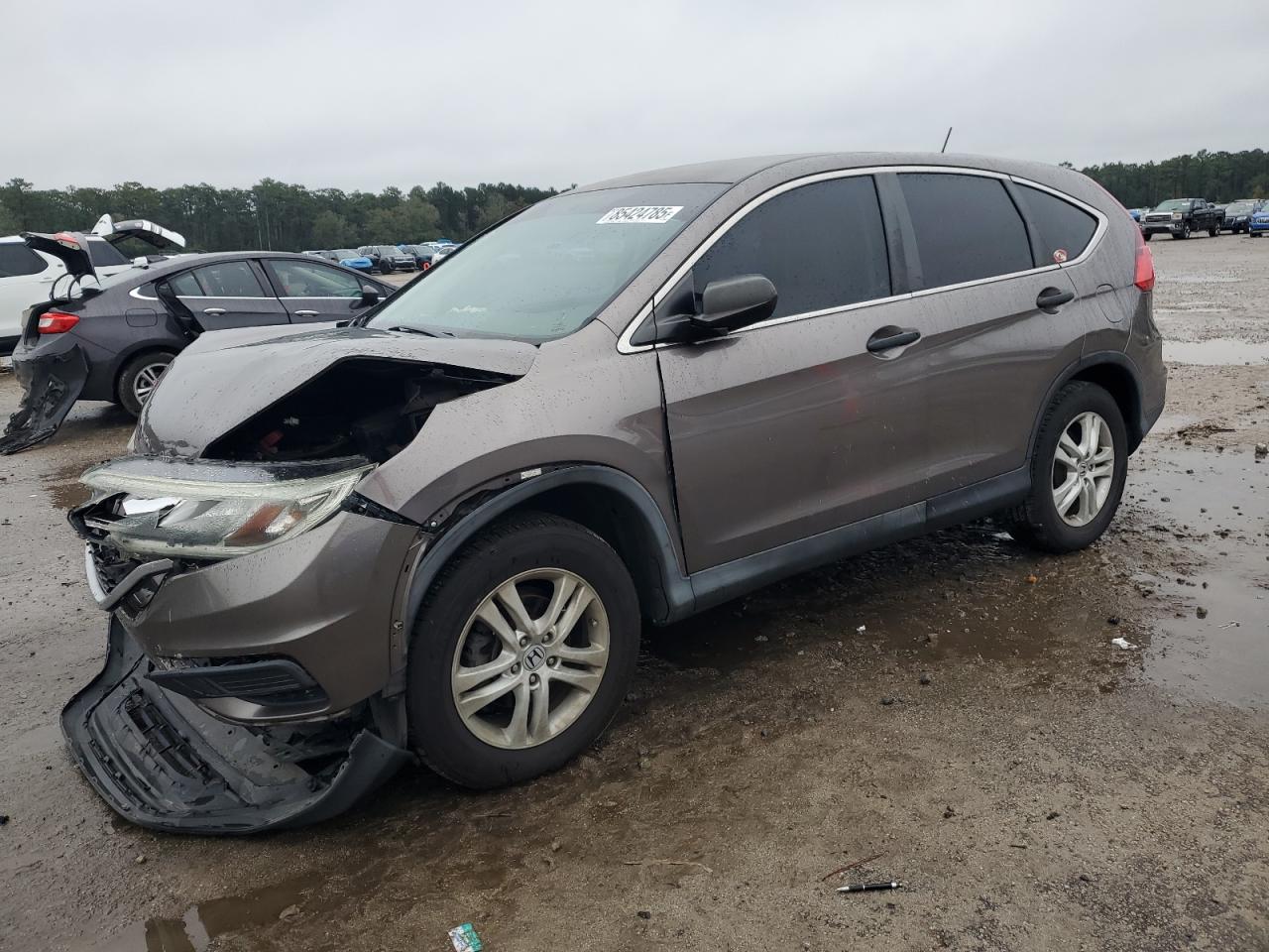 Lot #3286608154 2015 HONDA CR-V LX