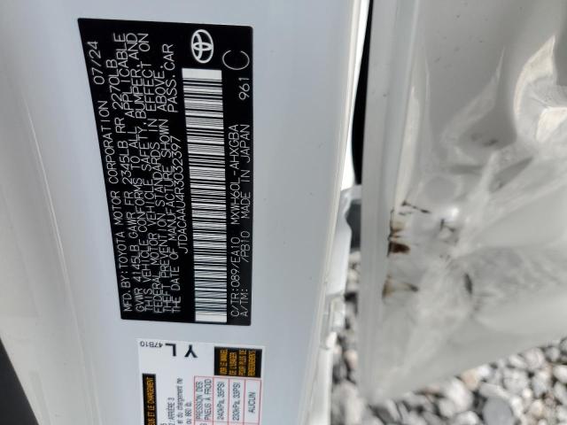 2024 TOYOTA PRIUS LE #3281630389