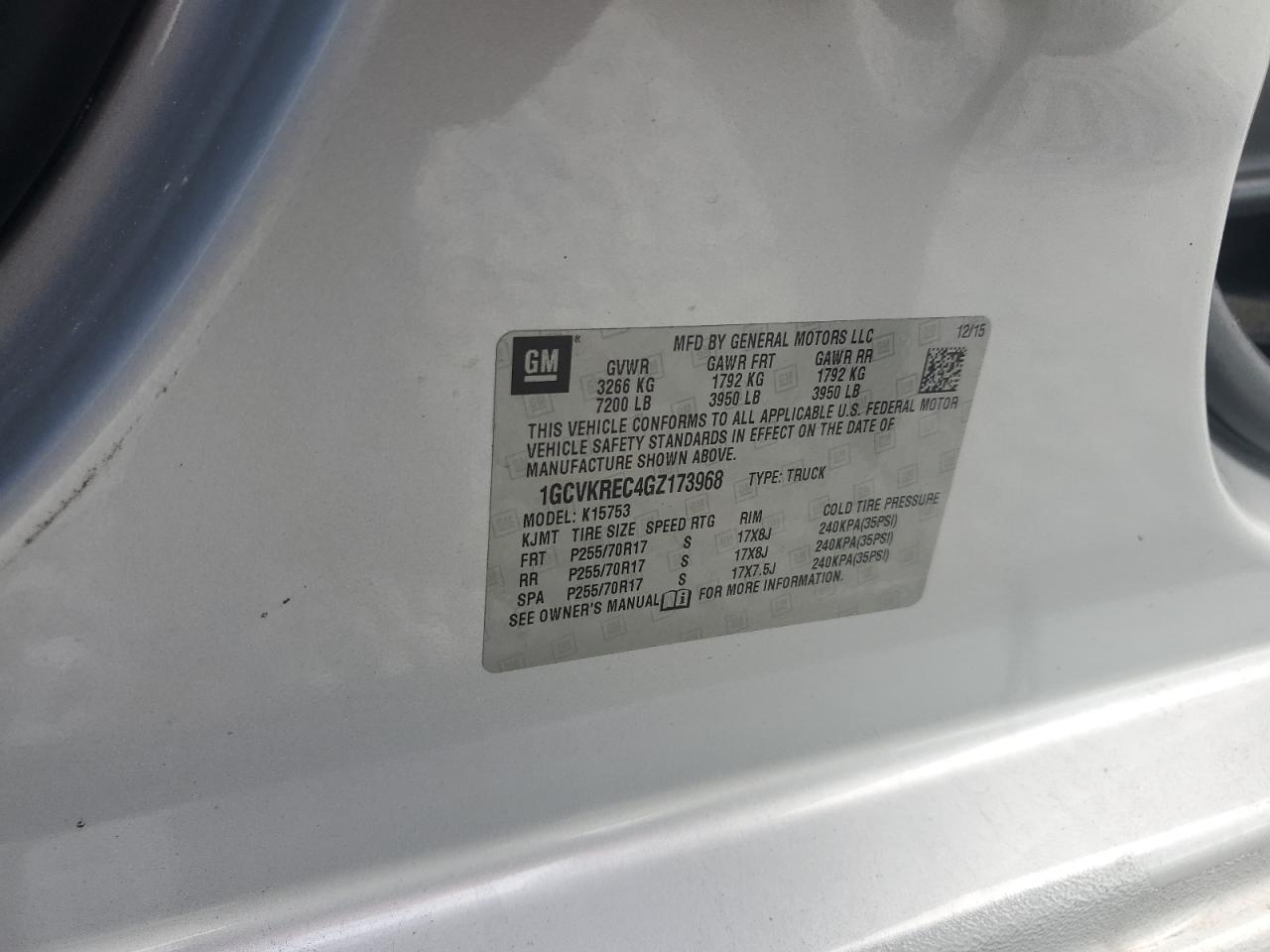 CHEVROLET SILVERADO K1500 LT