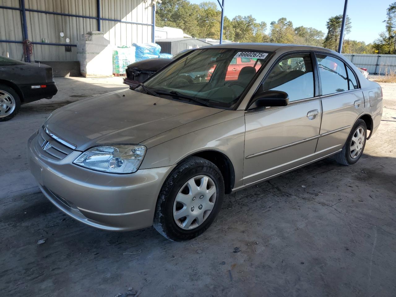 Lot #3293383430 2002 HONDA CIVIC
