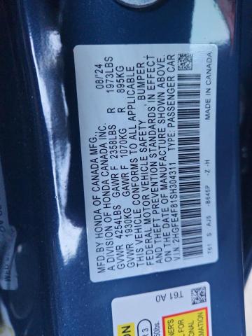 2025 HONDA CIVIC SPOR #3292510674