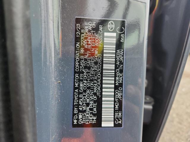 2024 TOYOTA PRIUS LE #3305288303