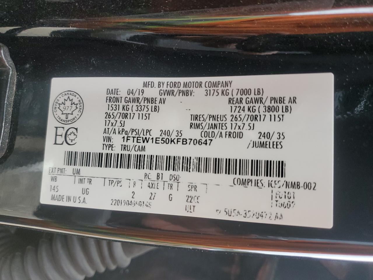 FORD F-150 SUPERCREW