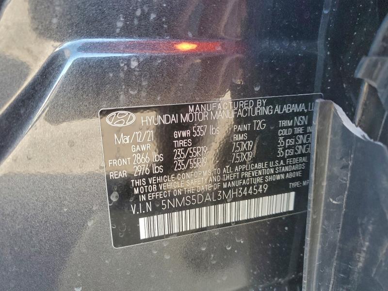 2021 HYUNDAI SANTA FE C - 5NMS5DAL3MH344549