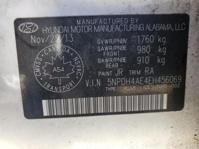 2014 HYUNDAI ELANTRA SE - 5NPDH4AE4EH456069