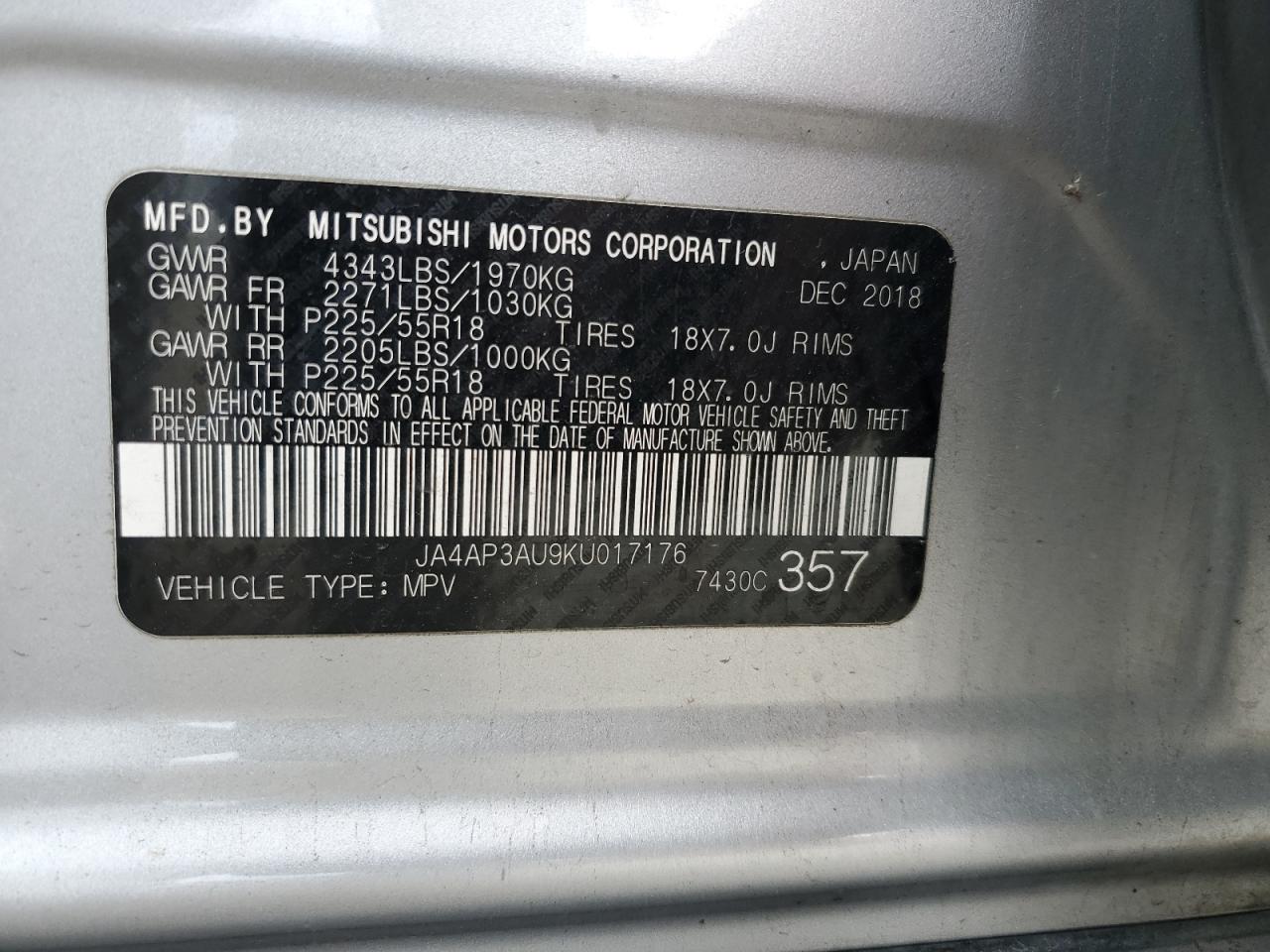 MITSUBISHI OUTLANDER ES