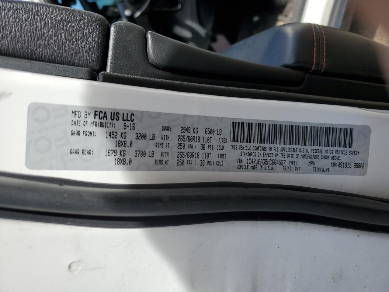 JEEP GRAND CHEROKEE LAREDO