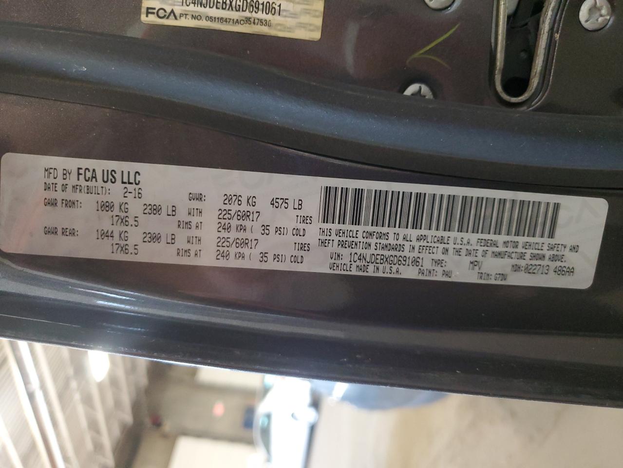 JEEP COMPASS LATITUDE