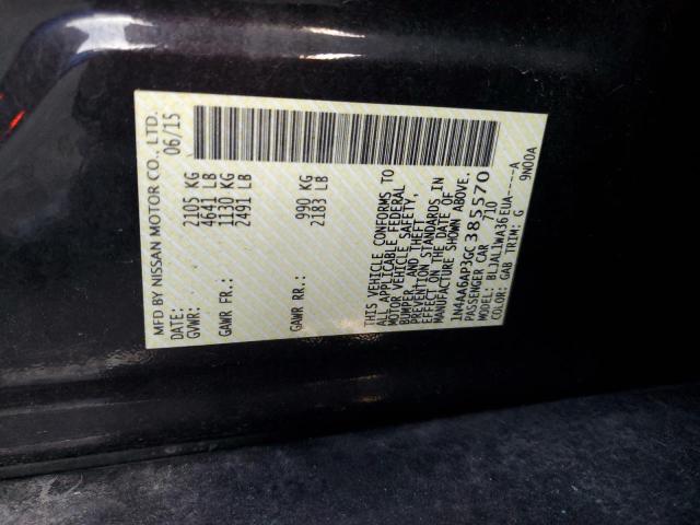 2016 NISSAN MAXIMA 3.5S 1N4AA6AP3GC385570