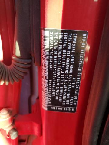 2012 VOLKSWAGEN BEETLE - 3VWJP7AT7CM645969