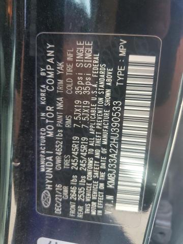 2017 HYUNDAI TUCSON LIMITED #3296250476