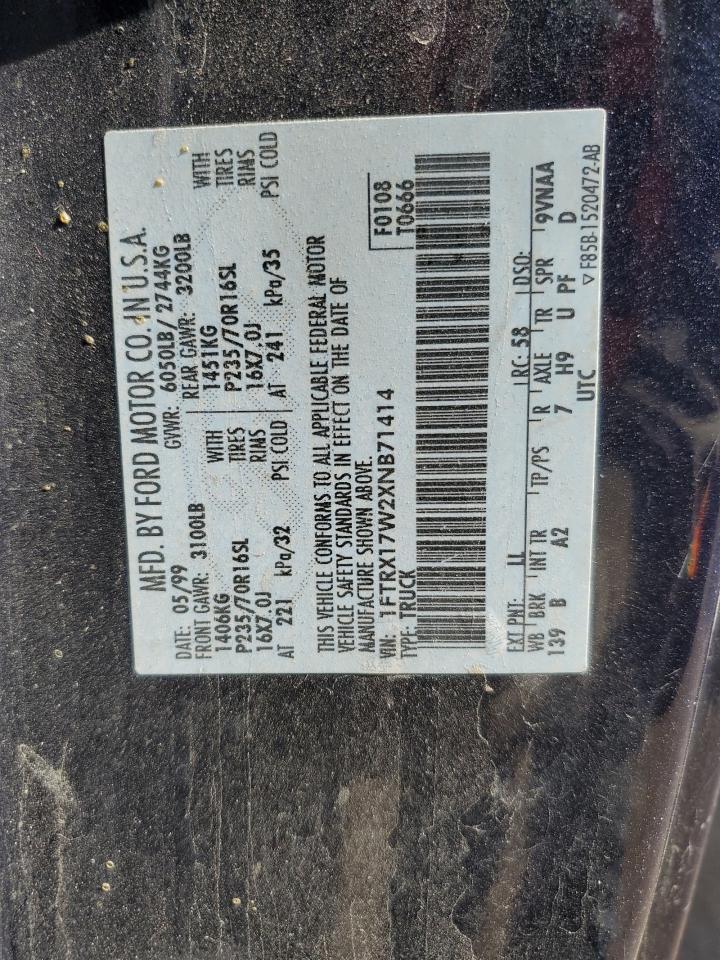 Lot #3268275023 1999 FORD F150