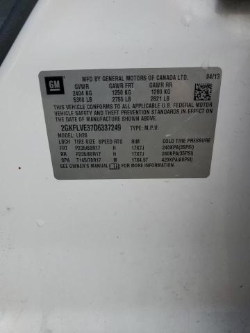 2013 GMC TERRAIN SL - 2GKFLVE37D6337249