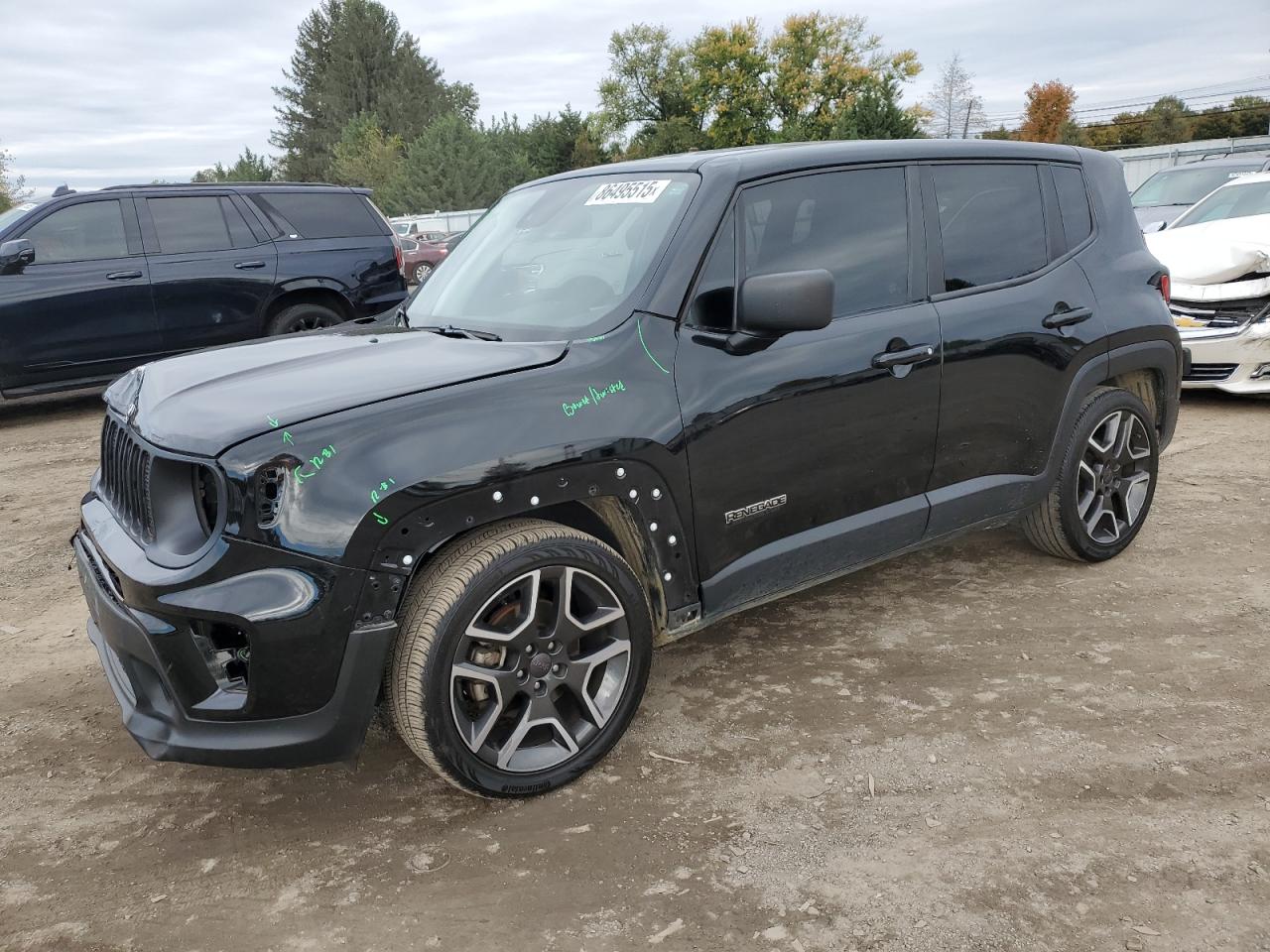 Lot #3297111531 2021 JEEP RENEGADE S