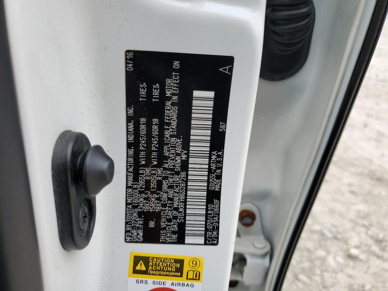 TOYOTA HIGHLANDER XLE