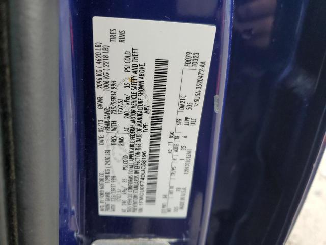 2013 FORD ESCAPE S #3308217156