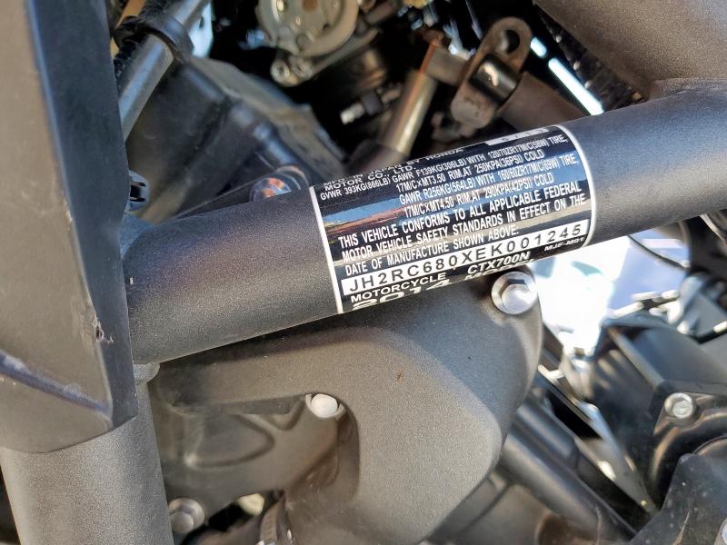 2014 HONDA CTX700 N JH2RC680XEK001245