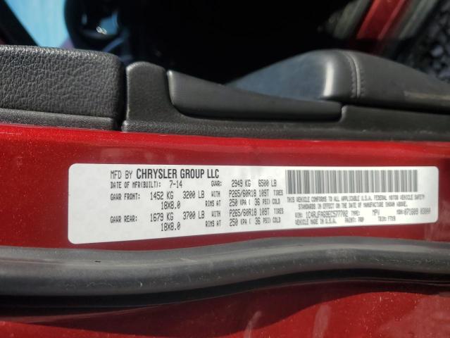 2014 JEEP GRAND CHER - 1C4RJFAG9EC577702