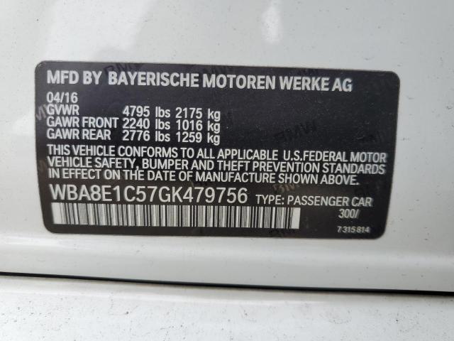 2016 BMW 330E #3279529272